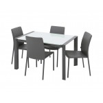 Brindisi Glass Ext Table